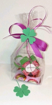 Glücksklee Praline "Schnäppchen"